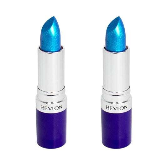 REVLON Pack of 2 Lipstick, Aqua Shock 102