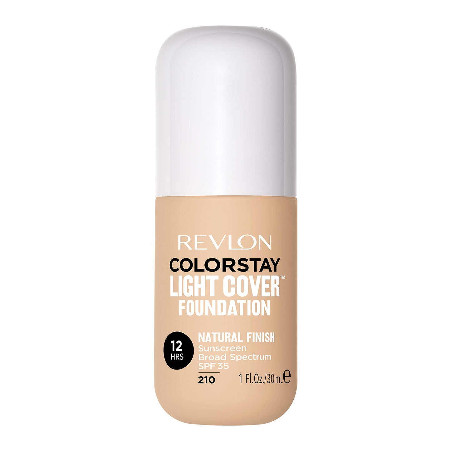 Revlon ColorStay Light Cover Liquid Foundation, Hydrating Longwear Weightless Makeup with SPF 35, Light-Medium Coverage for Blemish, Dark Spots & Uneven Skin Texture, 150 Buff, 1 fl. Oz