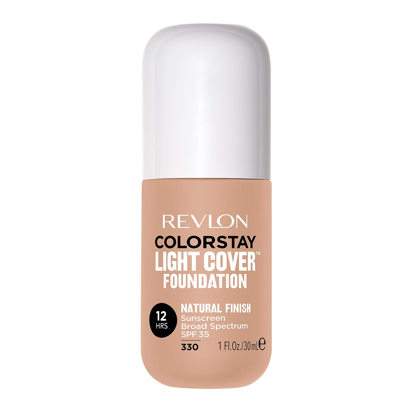 Revlon ColorStay Light Cover Liquid Foundation, Hydrating Longwear Weightless Makeup with SPF 35, Light-Medium Coverage for Blemish, Dark Spots & Uneven Skin Texture, 150 Buff, 1 fl. Oz